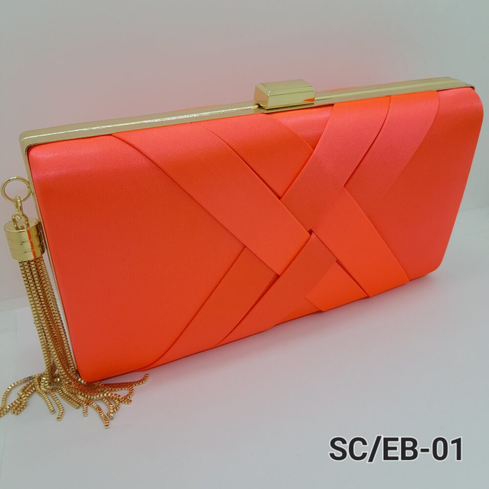 Sobre de Fiesta tipo Clutch de tela / EB-01 - Image 3