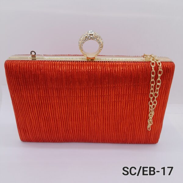 Sobre de Fiesta tipo Clutch con Anillo strass / EB-17