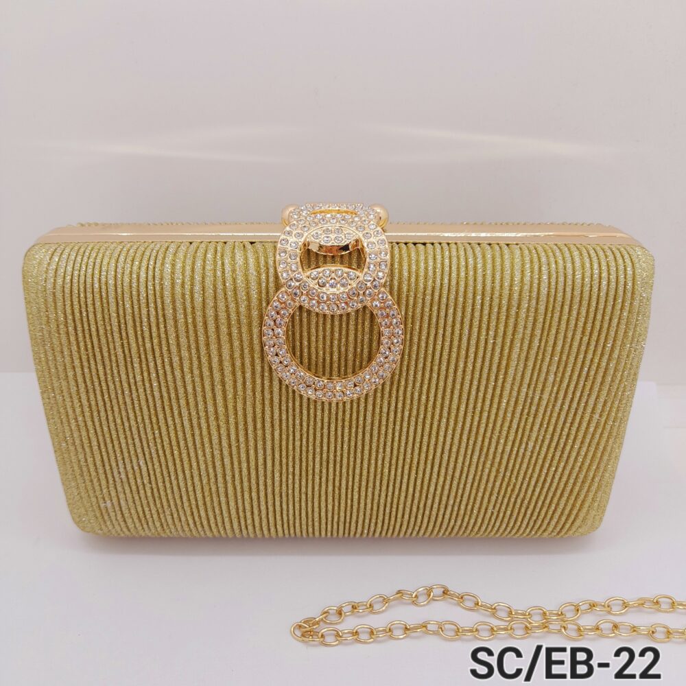 Sobre de Fiesta tipo Clutch con detalles Strass / EB-22 - Image 2