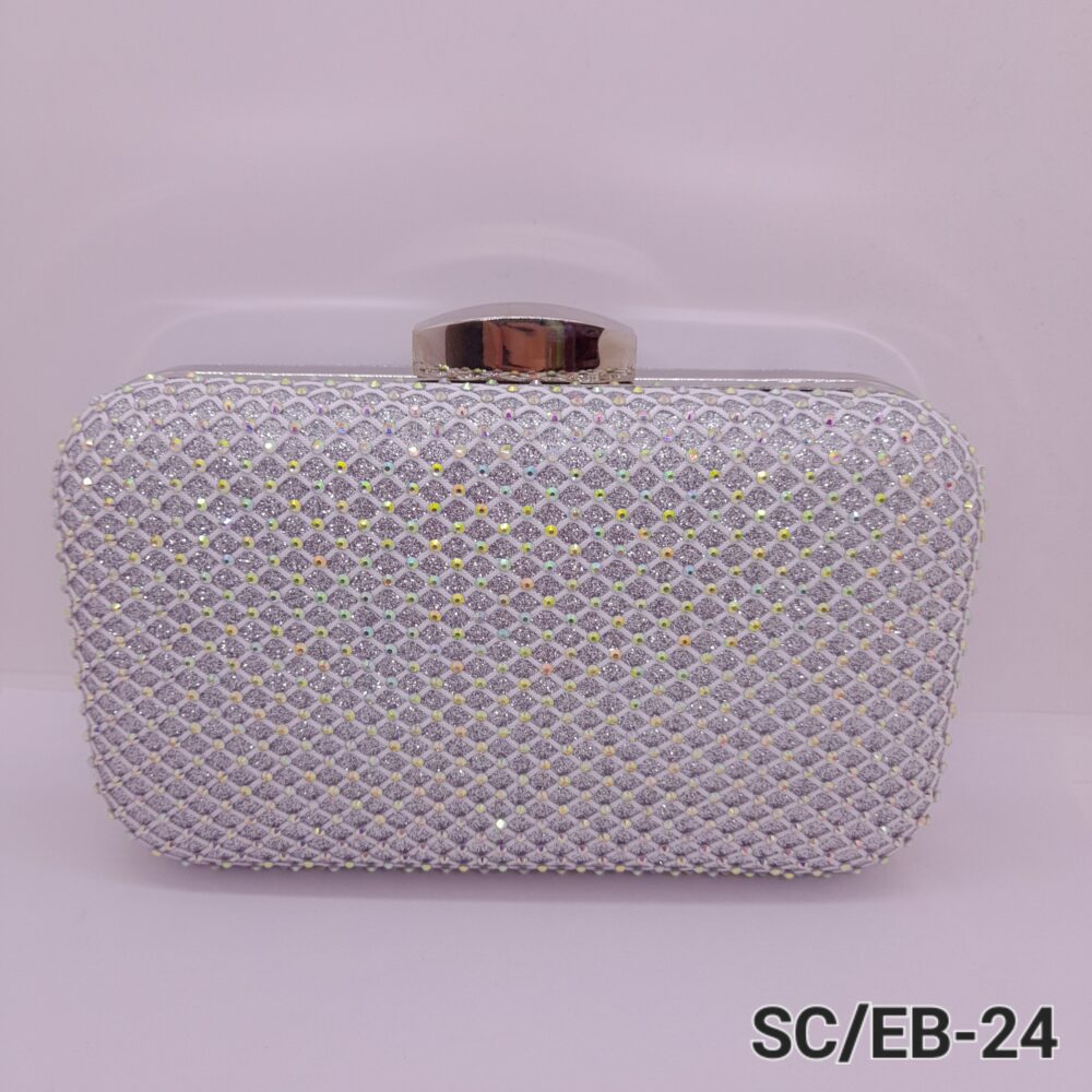 Sobre de Fiesta tipo Clutch con Piedras Boreales  / EB-24 - Image 4