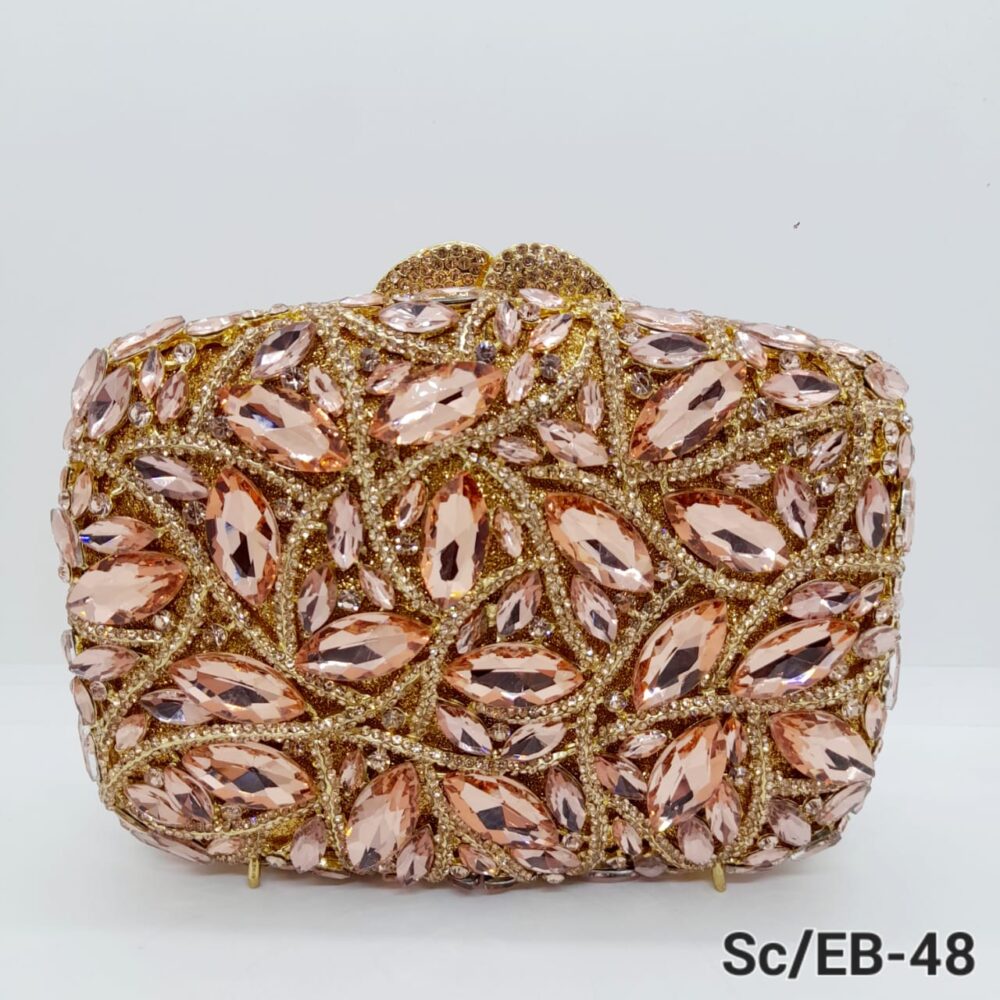 Clutch de Strass Rígido Delicado / EB-48