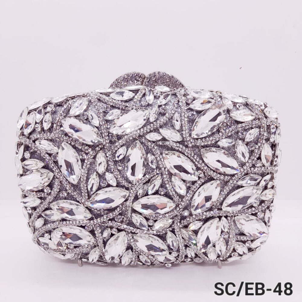Clutch de Strass Rígido Delicado / EB-48 - Image 2