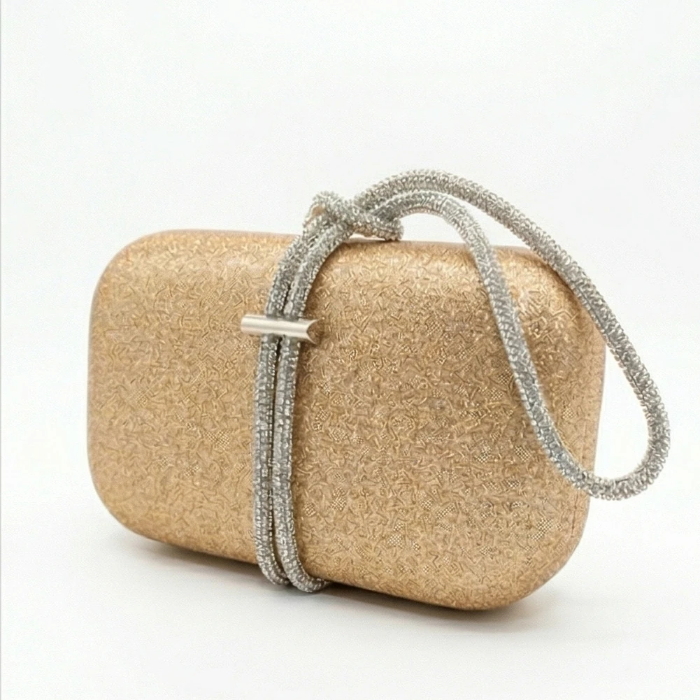 Clutch Glitter con tira de Strass / EB-40 - Imagen 2