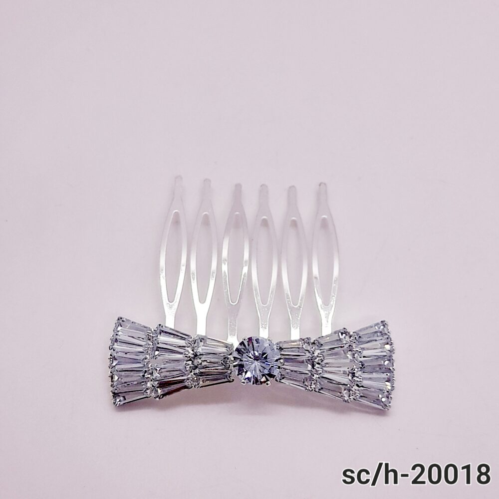 Peineta Tocado de Cubic Zirconia / H-018 - Image 2