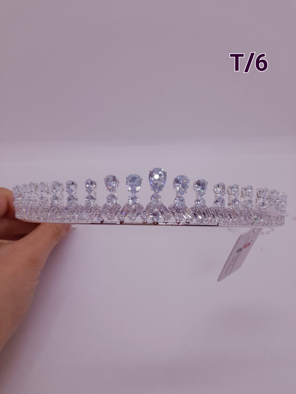 Tiara de Cubic Zirconia / T-006 - Image 2