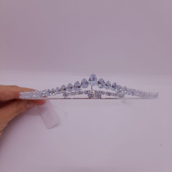 Tiara de Cubic Zirconia / T-007