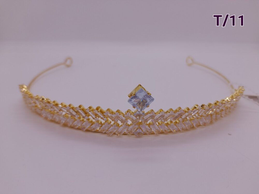 Tiara de Cubic Zirconia / T-011 - Image 2