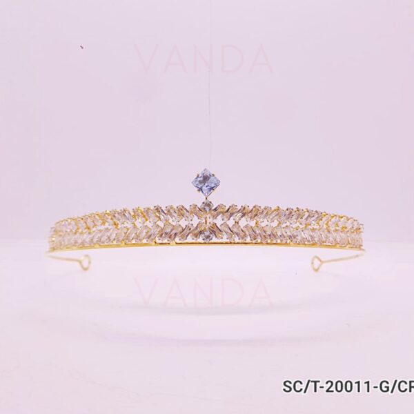 Tiara de Cubic Zirconia / T-011