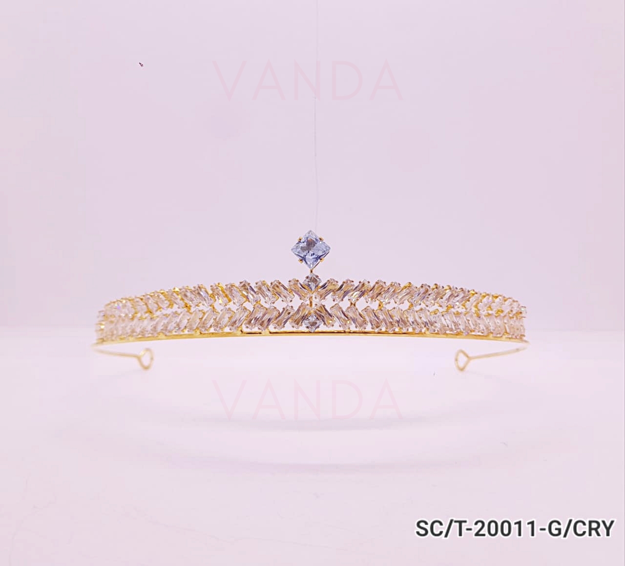 Tiara de Cubic Zirconia / T-011