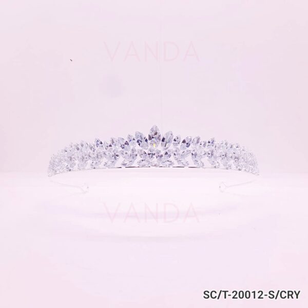 Tiara de Cubic Zirconia / T-012