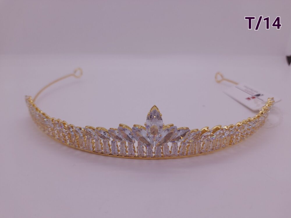Tiara de Cubic Zirconia T-014 - Image 2
