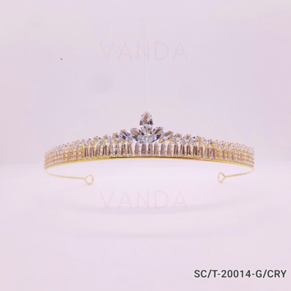 Tiara de Cubic Zirconia T-014