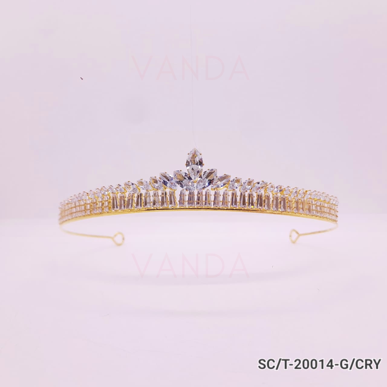 Tiara de Cubic Zirconia T-014