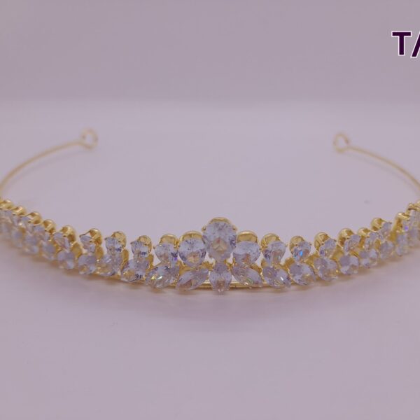 Tiara de Cubic Zirconia / T-019