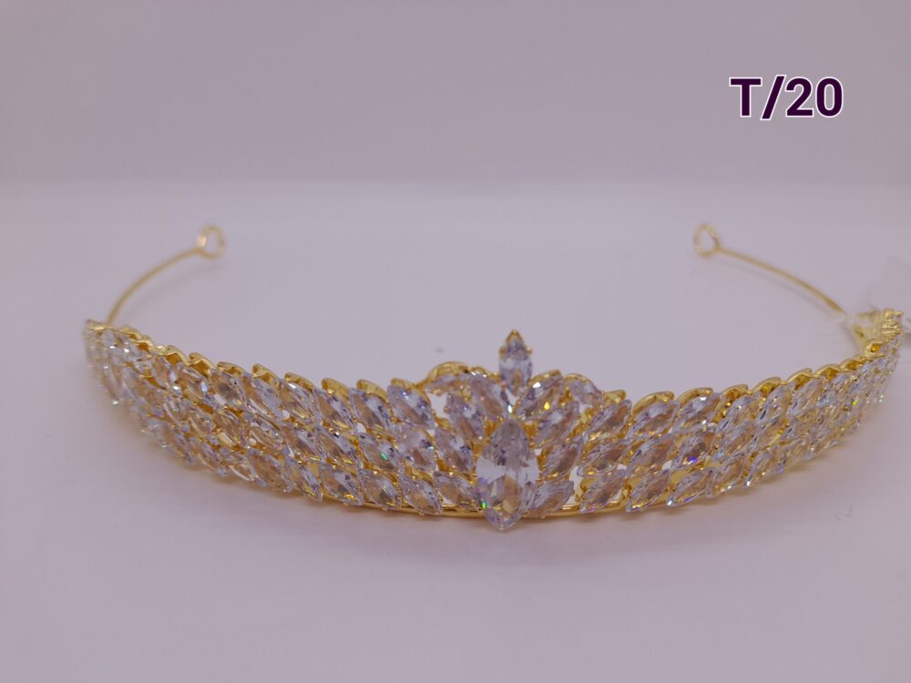 Tiara de Cubic Zirconia / T-021 - Image 2
