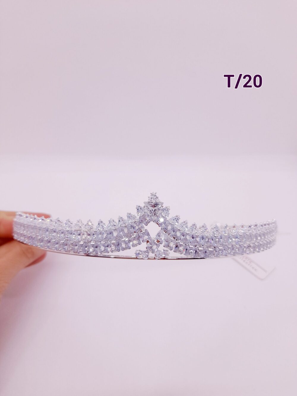 Tiara de Cubic Zirconia / T-021