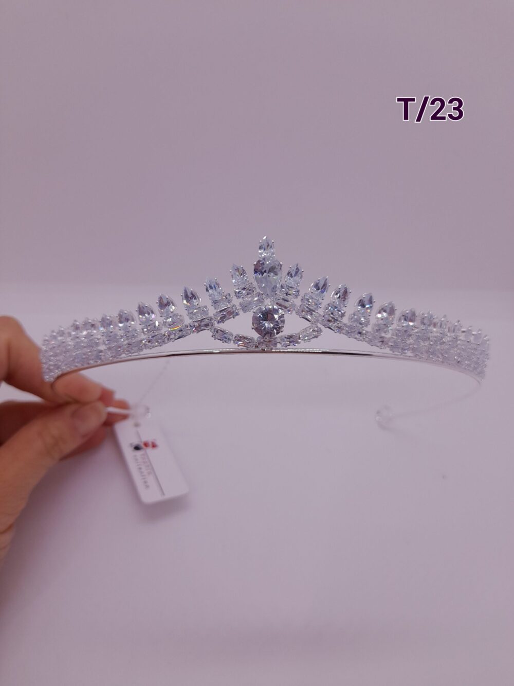 Tiara de Cubic Zirconia / T-023