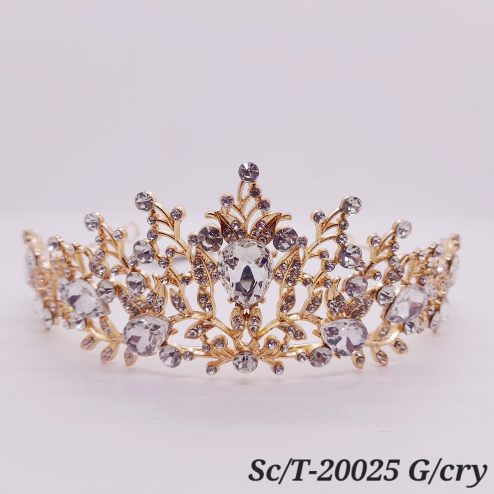 Tiara de Strass Combinada / T-025 - Image 3