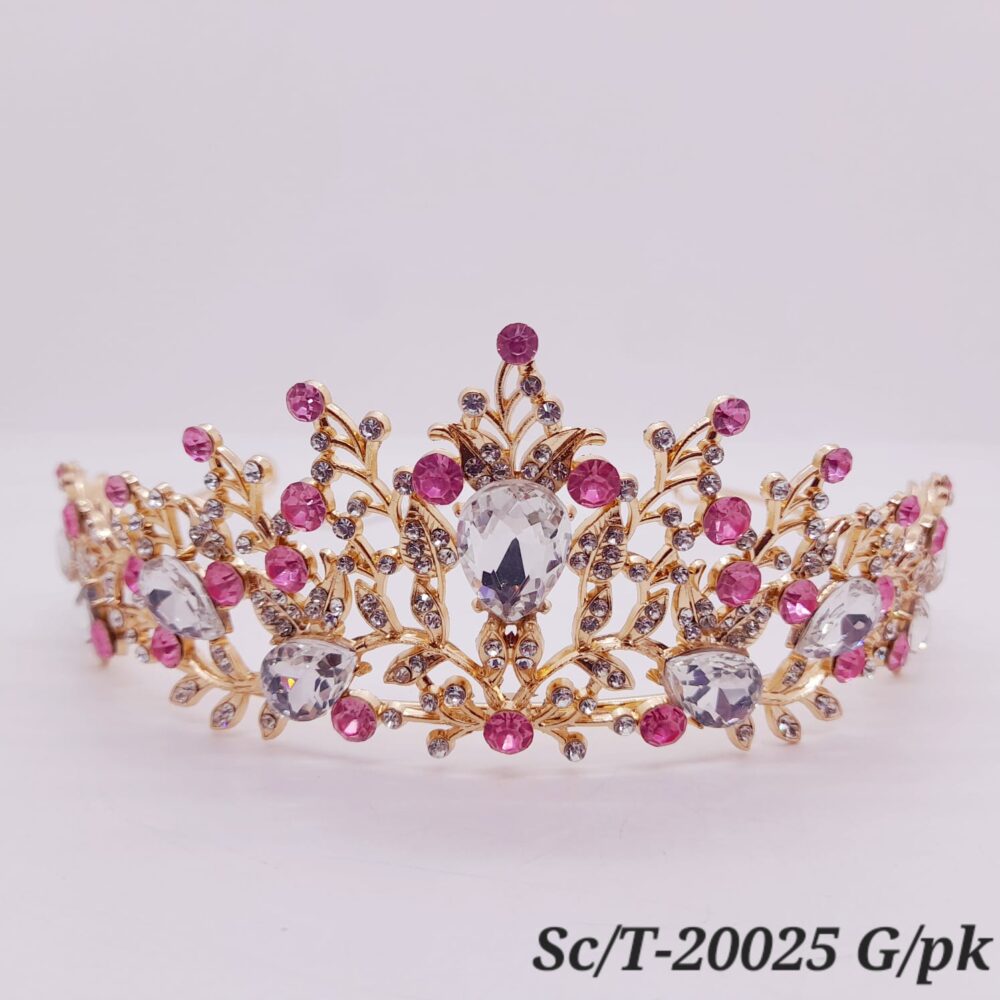 Tiara de Strass Combinada / T-025 - Image 2