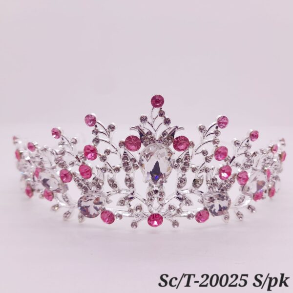 Tiara de Strass Combinada / T-025