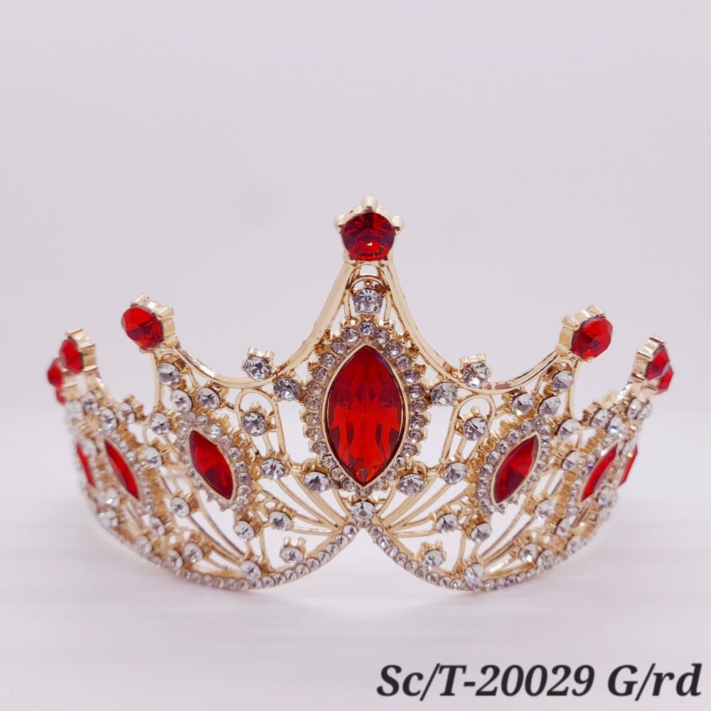 Tiara de Strass con Picos / T-029 - Image 8
