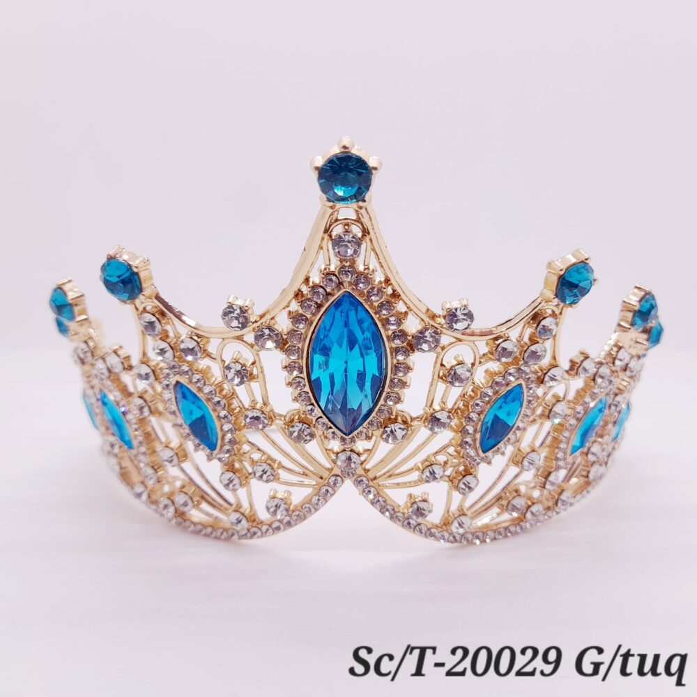 Tiara de Strass con Picos / T-029 - Image 11