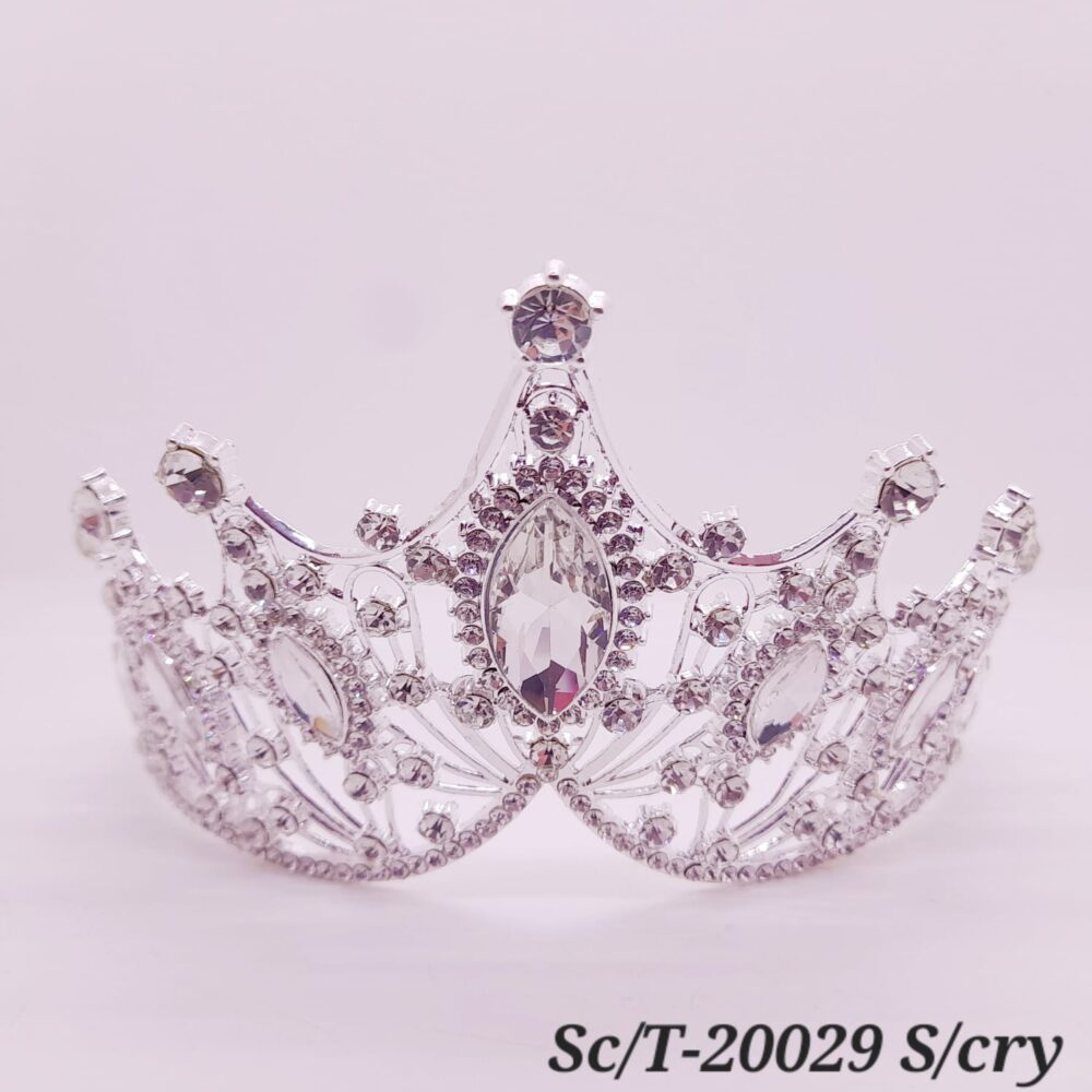 Tiara de Strass con Picos / T-029 - Image 6