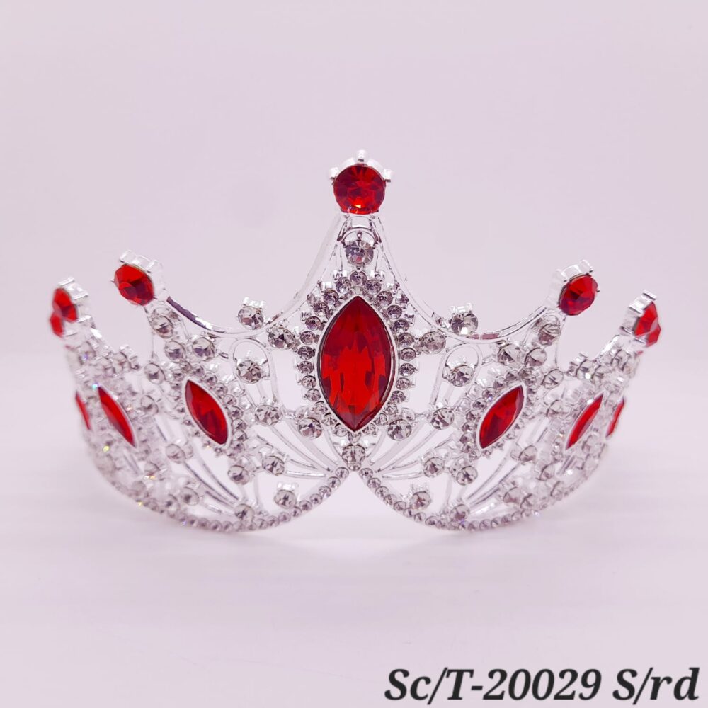 Tiara de Strass con Picos / T-029 - Image 4