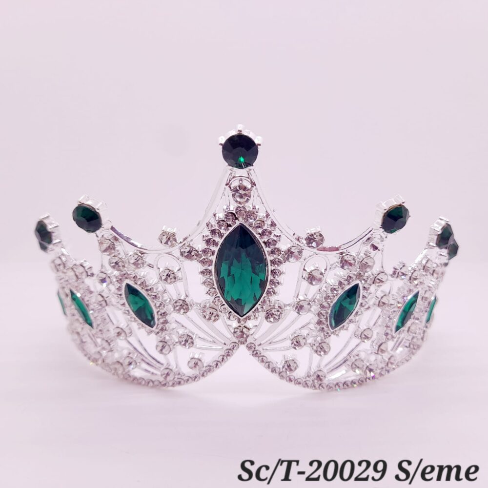 Tiara de Strass con Picos / T-029 - Image 2