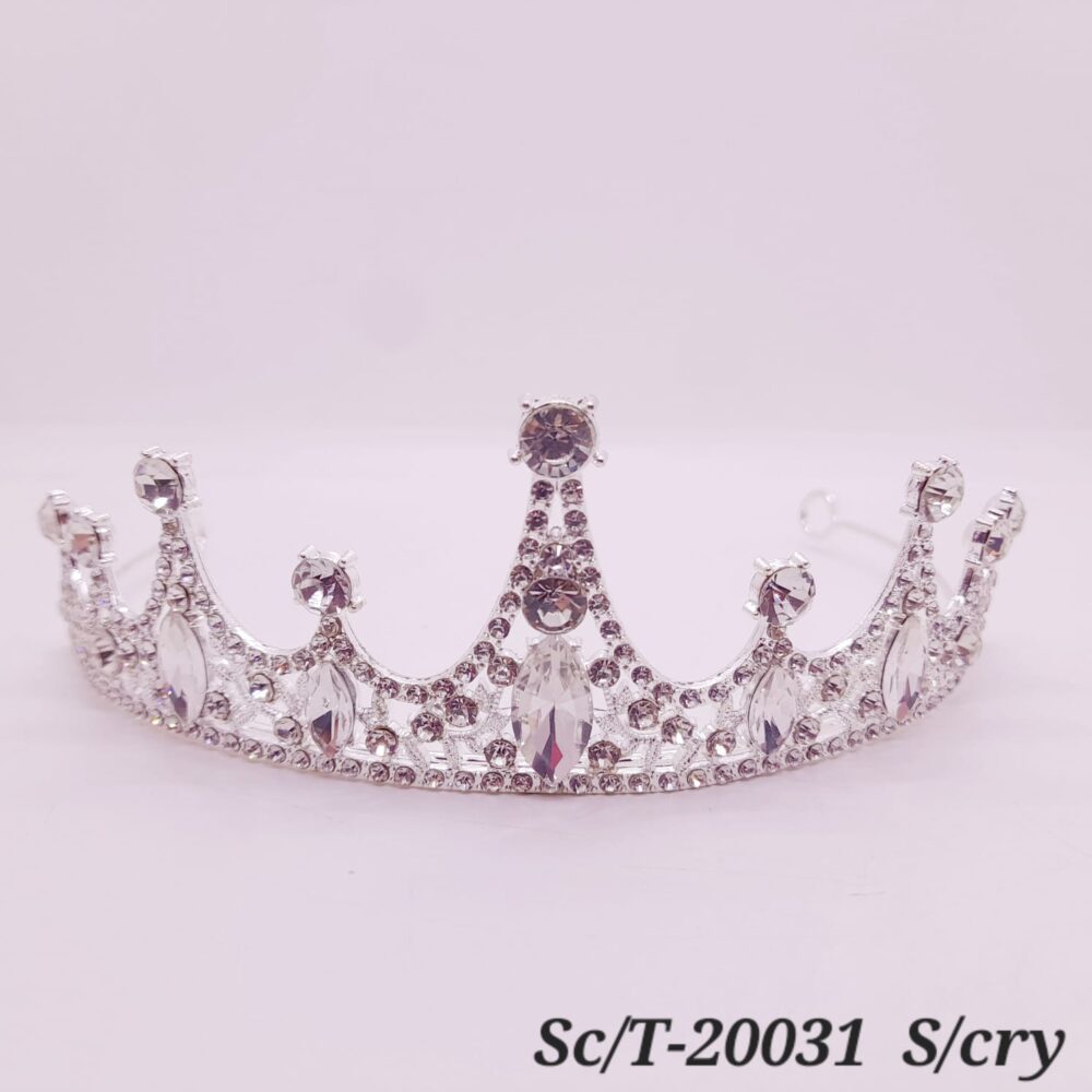 Tiara de Strass Picos / T-031 - Image 2