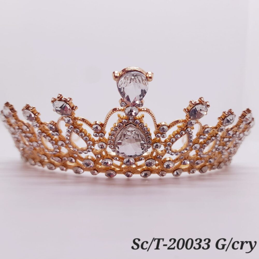Tiara de Strass / T-033 - Image 12