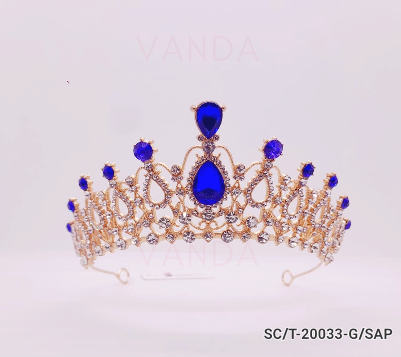 Tiara de Strass / T-033 - Image 2