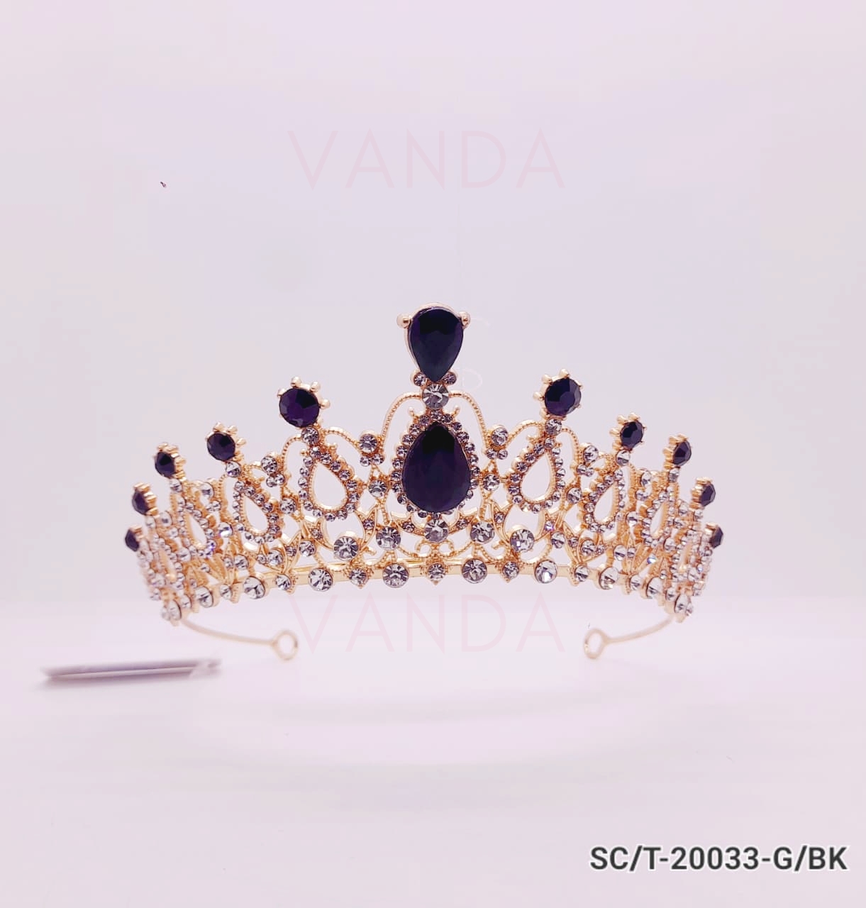 Tiara de Strass / T-033 - Image 4