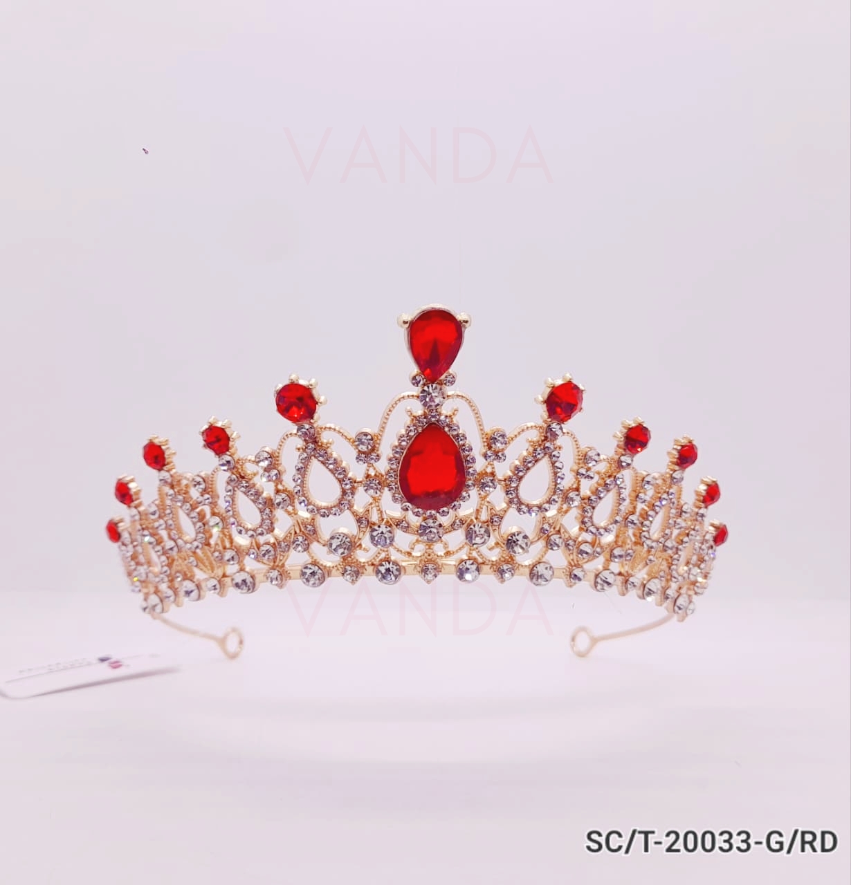 Tiara de Strass / T-033 - Image 6