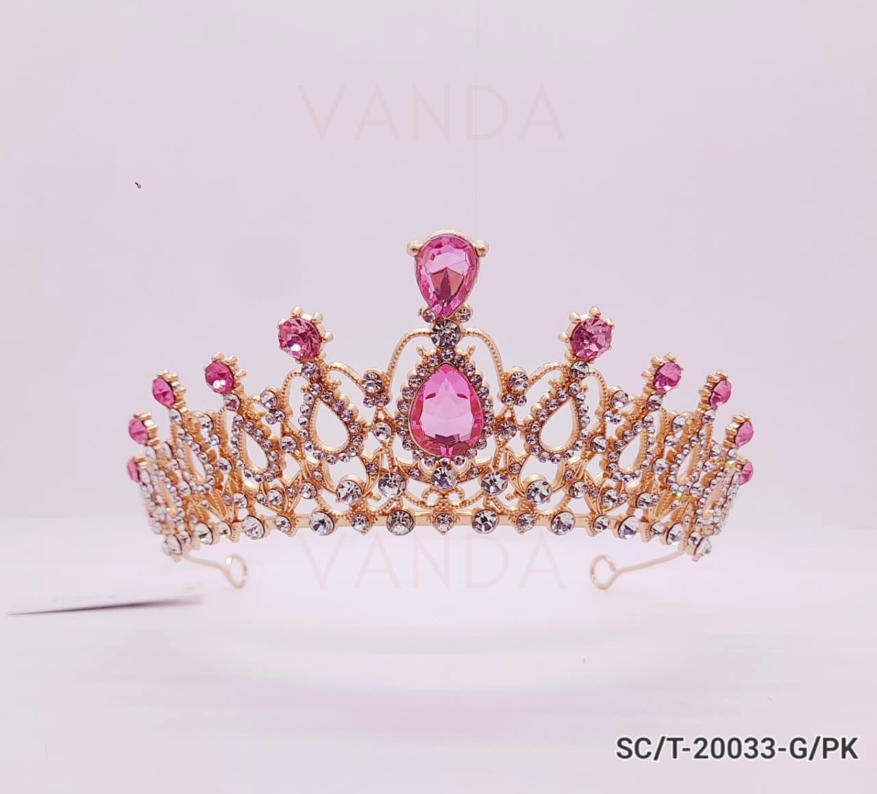 Tiara de Strass / T-033 - Image 12