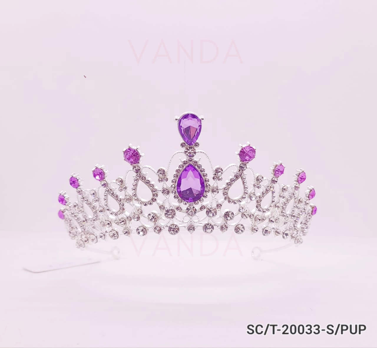 Tiara de Strass / T-033 - Image 10