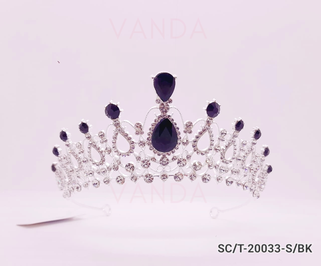 Tiara de Strass / T-033 - Image 9