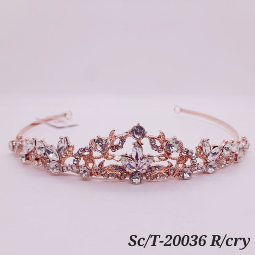 Tiara de Strass / T-036 - Image 2