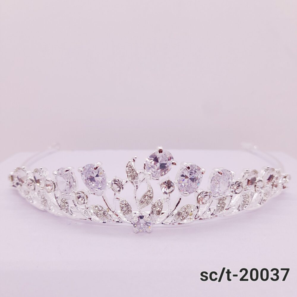 Tiara de Strass Tulipanes / T-037