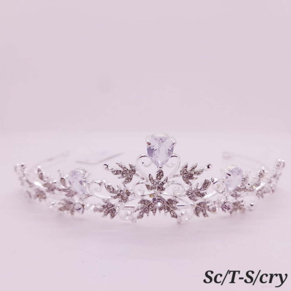 Tiara de Strass con Cristales / T-038 - Image 2