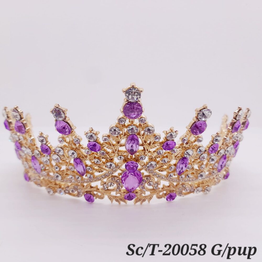 Tiara de Strass / T-058 - Image 3