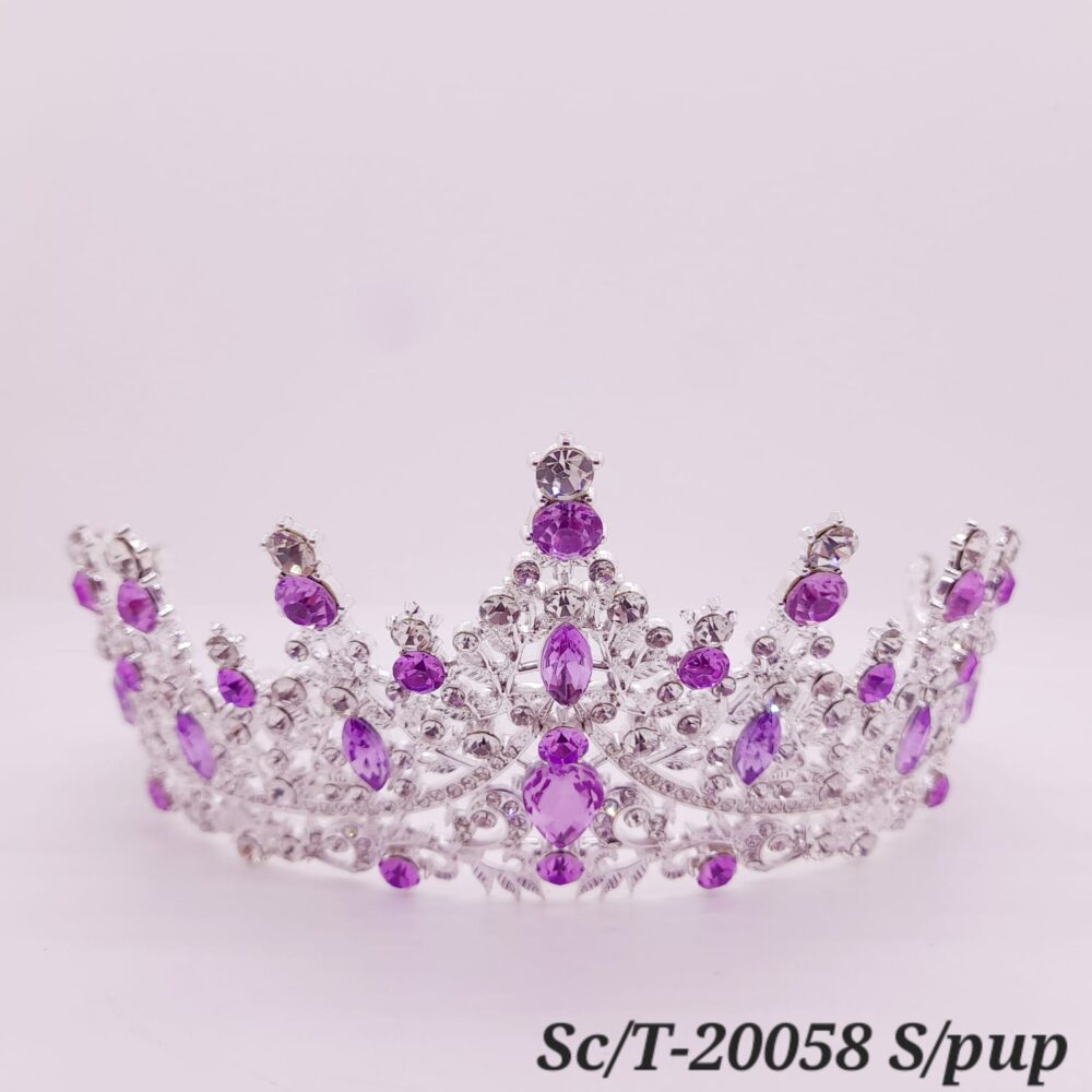 Tiara de Strass / T-058 - Image 7