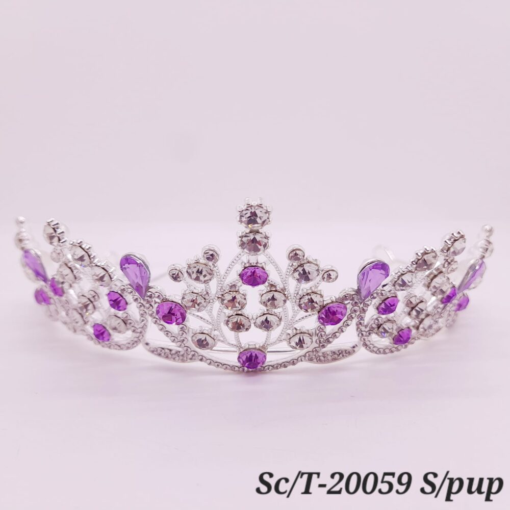 Tiara de Strass / T-059 - Image 5