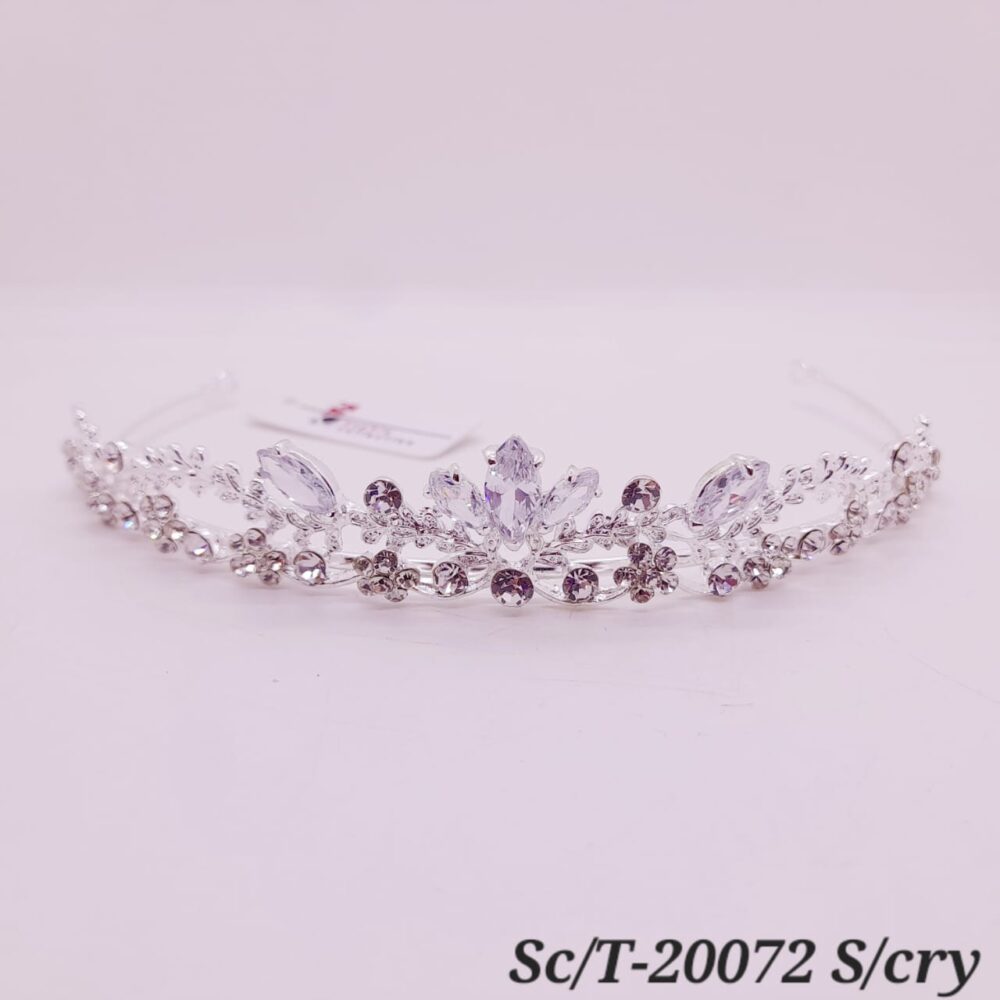 Tiara de Strass con Cristales / T-072 - Image 2