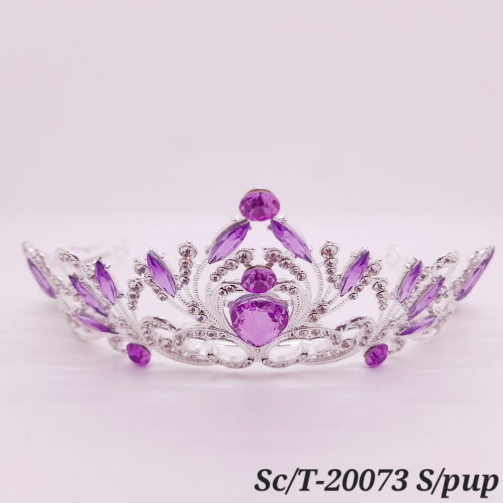 Tiara de Strass / T-073 - Image 4