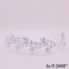 Tocado Semirígido de Cubic Zirconia - T-087