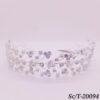 Tocado Semirígido de Cubic Zirconia - T-094