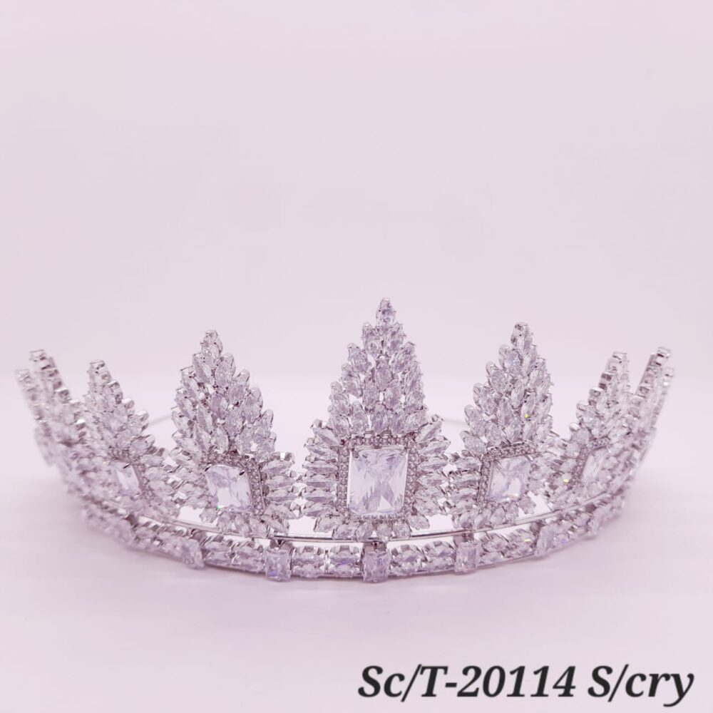 Tiara de Cubic Zirconia / T-114