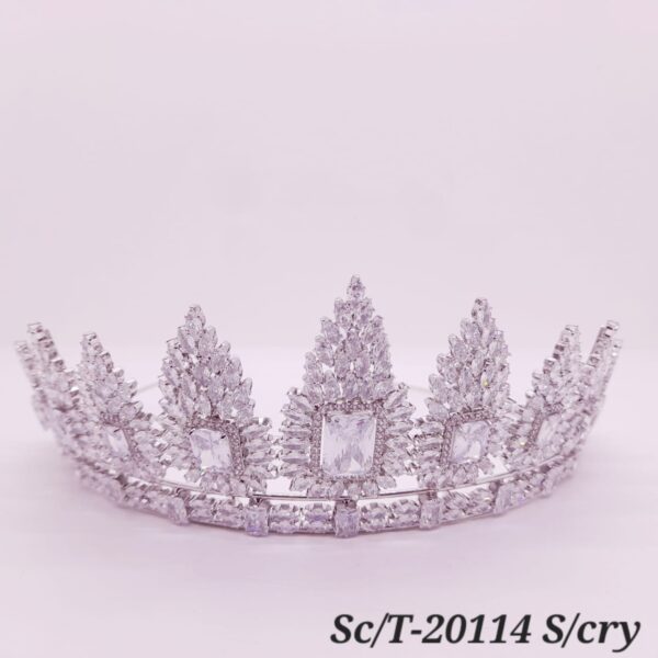 Tiara de Cubic Zirconia / T-114