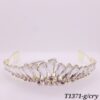 Tiara de Strass Dorada / T-1371